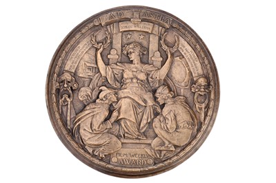 Lot 617 - Emlyn Williams, 1932 Film Award for The Frightened Lady