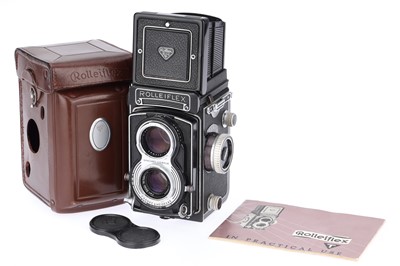 Lot 302 - A Rolleiflex 3.5T Medium Format TLR Camera