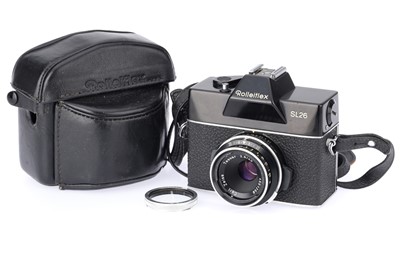 Lot 86 - A Rollei Rolleiflex 26 SLR 126 Format Camera