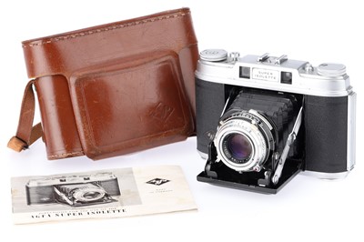 Lot 294 - An Agfa Super Isolette Medium Format Folding Camera
