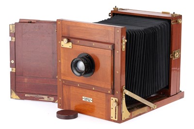 Lot 307 - A Gandolfi Whole Plate Tailboard Camera