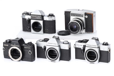 Lot 125 - A Group of Pentacon Cameras