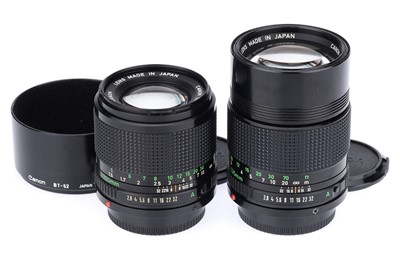 Lot 461 - A Pair of Canon Telephoto Lenses