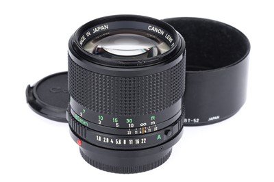 Lot 462 - A Canon FD f/1.8 85mm Lens