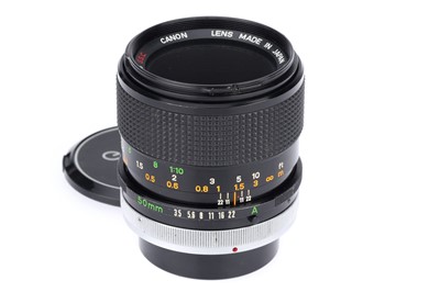 Lot 449 - A Canon FD f/3.5 50mm Macro Lens