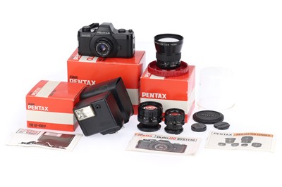 Lot 315 - A Pentax Auto110 Camera Outfit