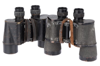 Lot 690 - Carl Zeiss Jena WWII German Military Binoculars