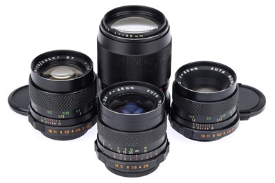Lot 435 - A Group of Mamiya Lenses