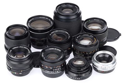 Lot 436 - A Group of Japanese Lenses