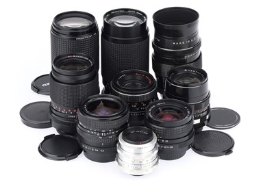 Lot 430 - A Group of Pentacon Camera Lenses