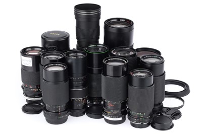 Lot 439 - A Selection of Telephoto Lenses