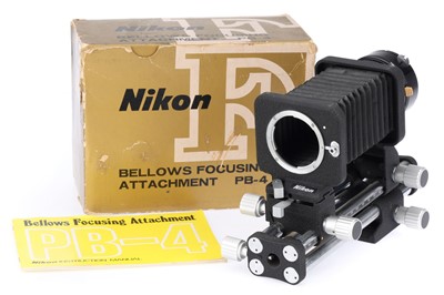 Lot 495 - A Nikon Bellows Focusing Attachment PB-4