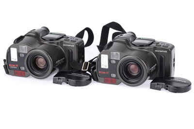 Lot 271 - Two Olympus AZ-330 Super Zoom 35mm Compact / Bridge Cameras