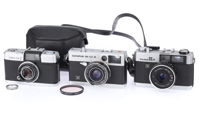 Lot 110 - A Group of Compact 35mm Cameras