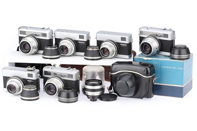 Lot 101 - A Selection of Carl Zeiss Jena Werra 35mm Viewfinder Cameras