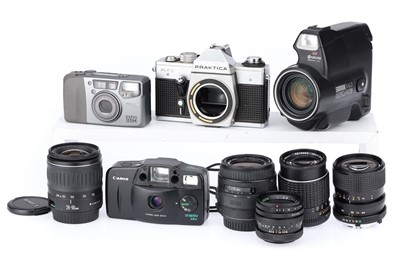 Lot 93 - A Selection of Cameras and Lenses