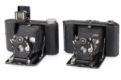 Lot 291 - Two Butcher & Son Watch Pocket Carbine Folding Cameras