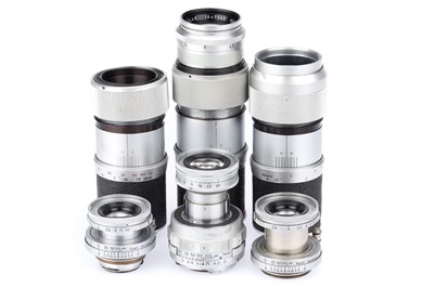 Lot 10 - A Collection of Leica Lens Parts