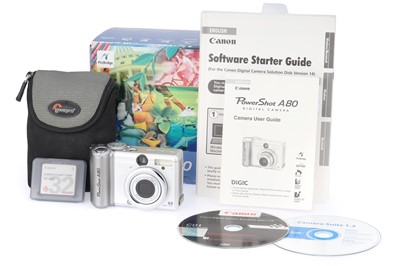 Lot 206 - A Canon Powershot A80 Digital Compact Camera