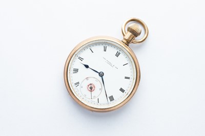 Lot 78 - A Thos. Russel & Son Pocket Watch