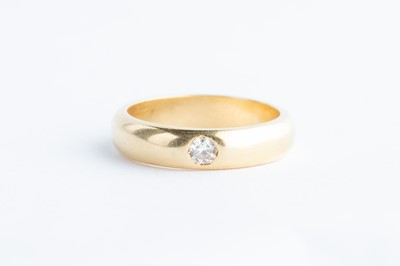 Lot 117 - A 18ct Gold Diamond Ring