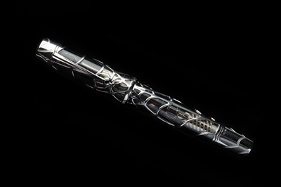 Lot 122 - A Mont Blanc Magical Black Widow Skeleton Limited Edition 88 Fountain Pen