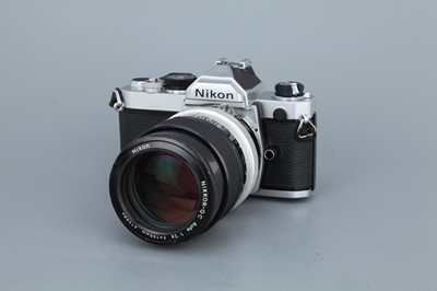 Lot 214 - A Nikon FM SLR Camera