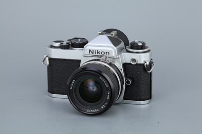 Lot 215 - A Nikon FE SLR Camera