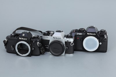 Lot 226 - A Collection of Nikon SLRs