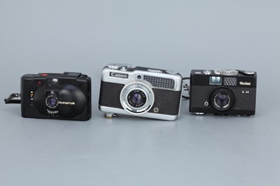 Lot 361 - Three 35mm Compact Cameras