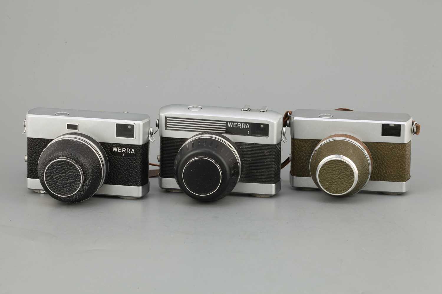 Lot 340 - Three Werra Film Cameras