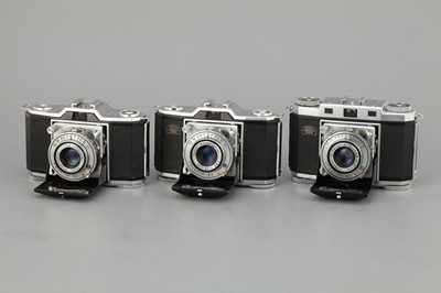 Lot 343 - Five Zeiss Ikon Folding Cameras