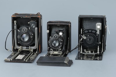 Lot 455 - Three Medium Format Folding Cameras