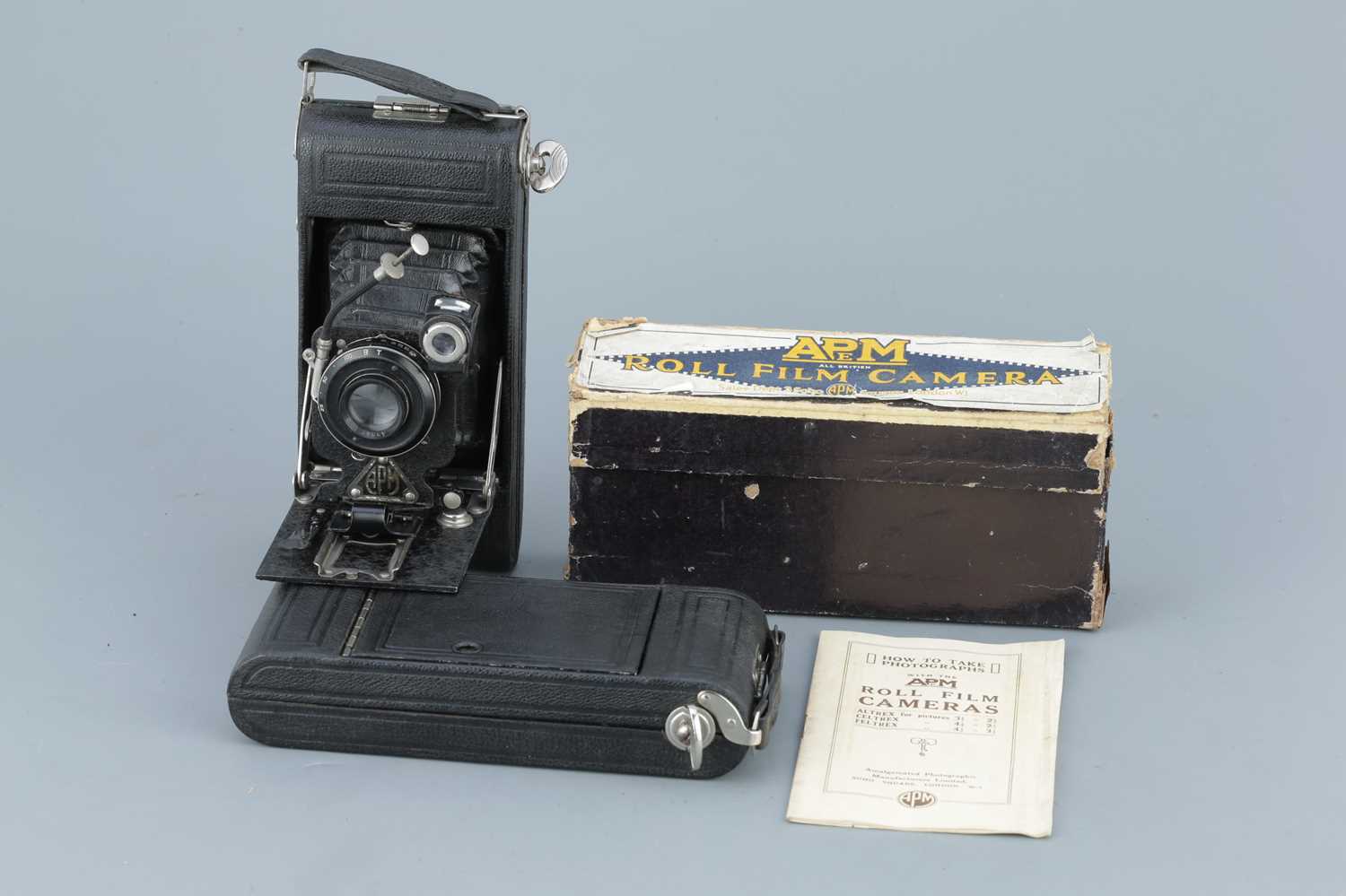 Apm Altrex Camera Lot 460 - Two APM Altrex Medium Format Folding Cameras