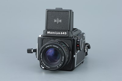 Lot 462 - A Mamiya M645 Medium Format Camera