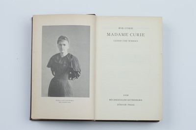 Lot 136 - Madam Curie, Eve Curie