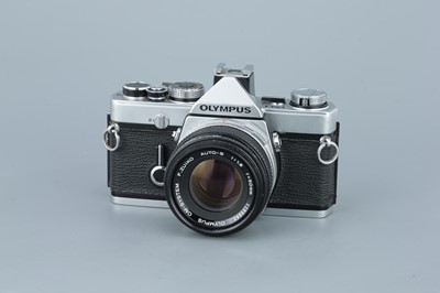 Lot 254 - An Olympus OM-1 SLR Camera