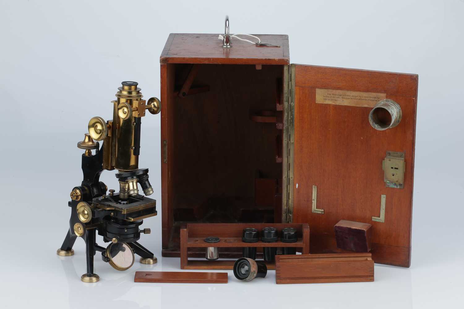 Lot 1 - A Watson 'Royal' Microscope,