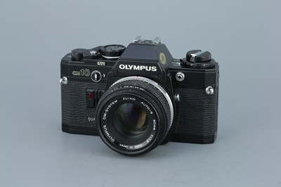 Lot 281 - An Olympus OM10 SLR Camera