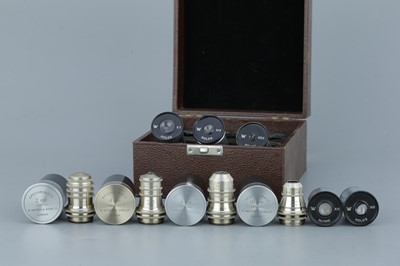 Lot 5 - Cased Set Of Watson Microscope Apo Objectives