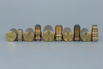 Lot 11 - Collection of Microscope Objectives and Eyepieces