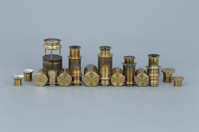 Lot 11 - Collection of Microscope Objectives and Eyepieces