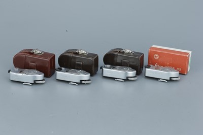 Lot 208 - Four Leitz Light Meters