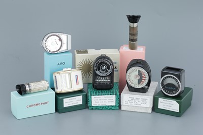 Lot 704 - A Selection of Light Meters