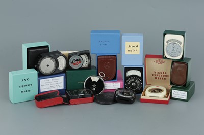 Lot 591 - A Selection of Various Light Meters