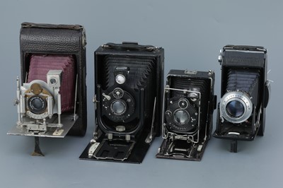 Lot 702 - Four Voigtlander Folding Cameras