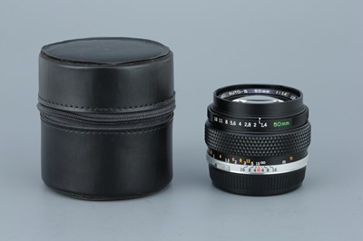 Lot 270 - An Olympus Zuiko Auto-S f/1.4 50mm Lens