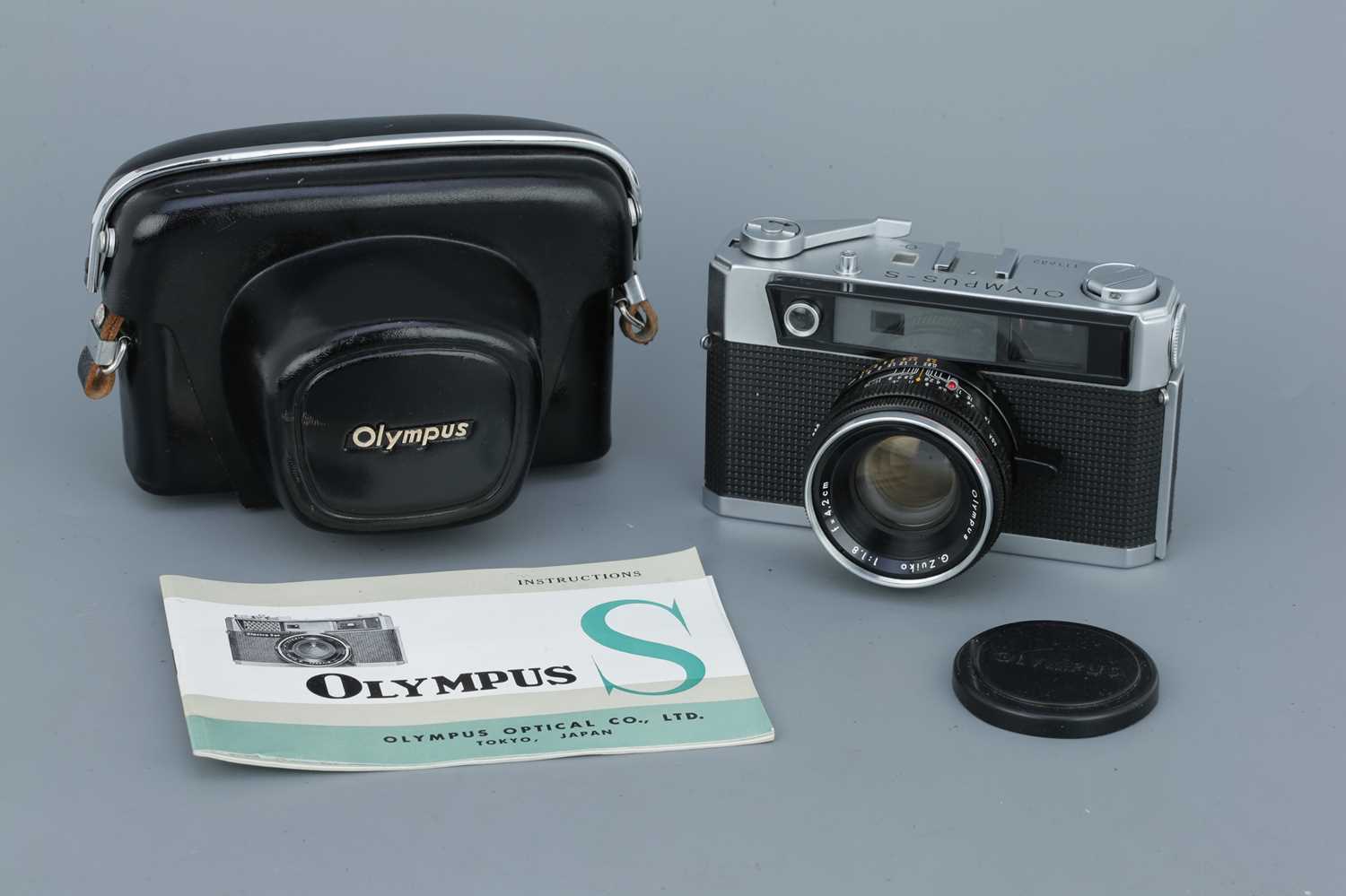 Lot 249 - An Olympus S Rangefinder Camera