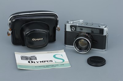 Lot 249 - An Olympus S Rangefinder Camera