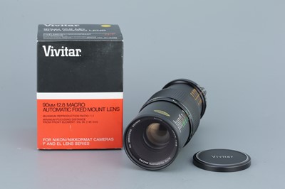 Lot 237 - A Vivitar Auto Telephoto Macro f/2.8 90mm Lens